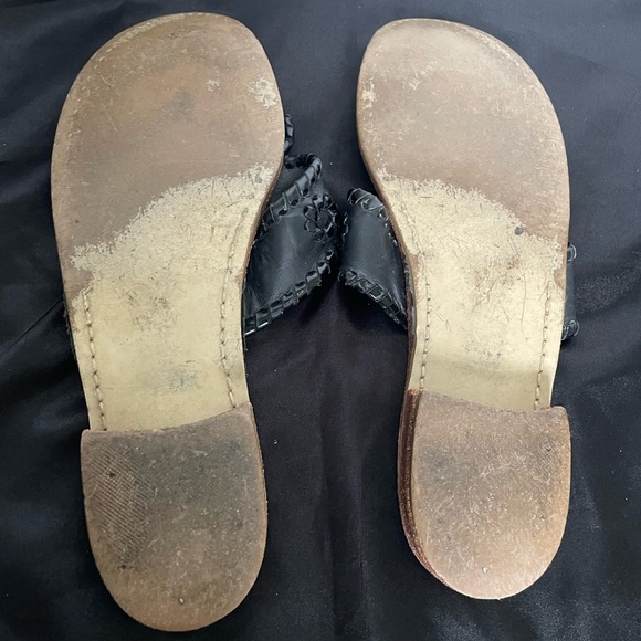 Jack Rogers Classic Jacks Flat Sandals in Black - Picture 10 of 10